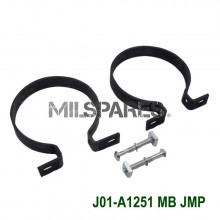 Oil filter clamps, set of 2